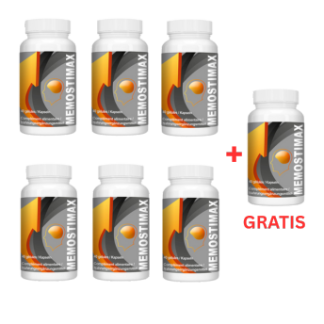 Memostimax 6 Dosen mit je 40 Kapseln + 1 Dose gratis