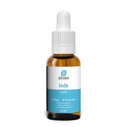 Iode Liquide (vloeibare jodium) 50 ml/ 1000 druppels