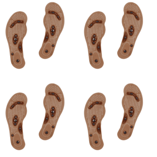 4 Paar Magnetische Wohlfühlsohle Größe L/XL (41-46)