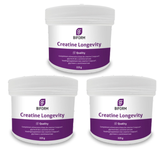 Creatine Longevity 3 Dosen (je 225 g)