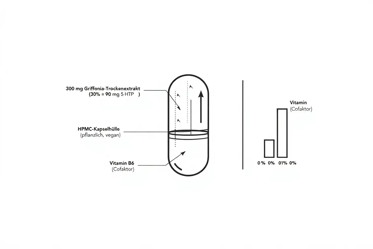 Kapselzusammensetzung und Inhaltsstoffe