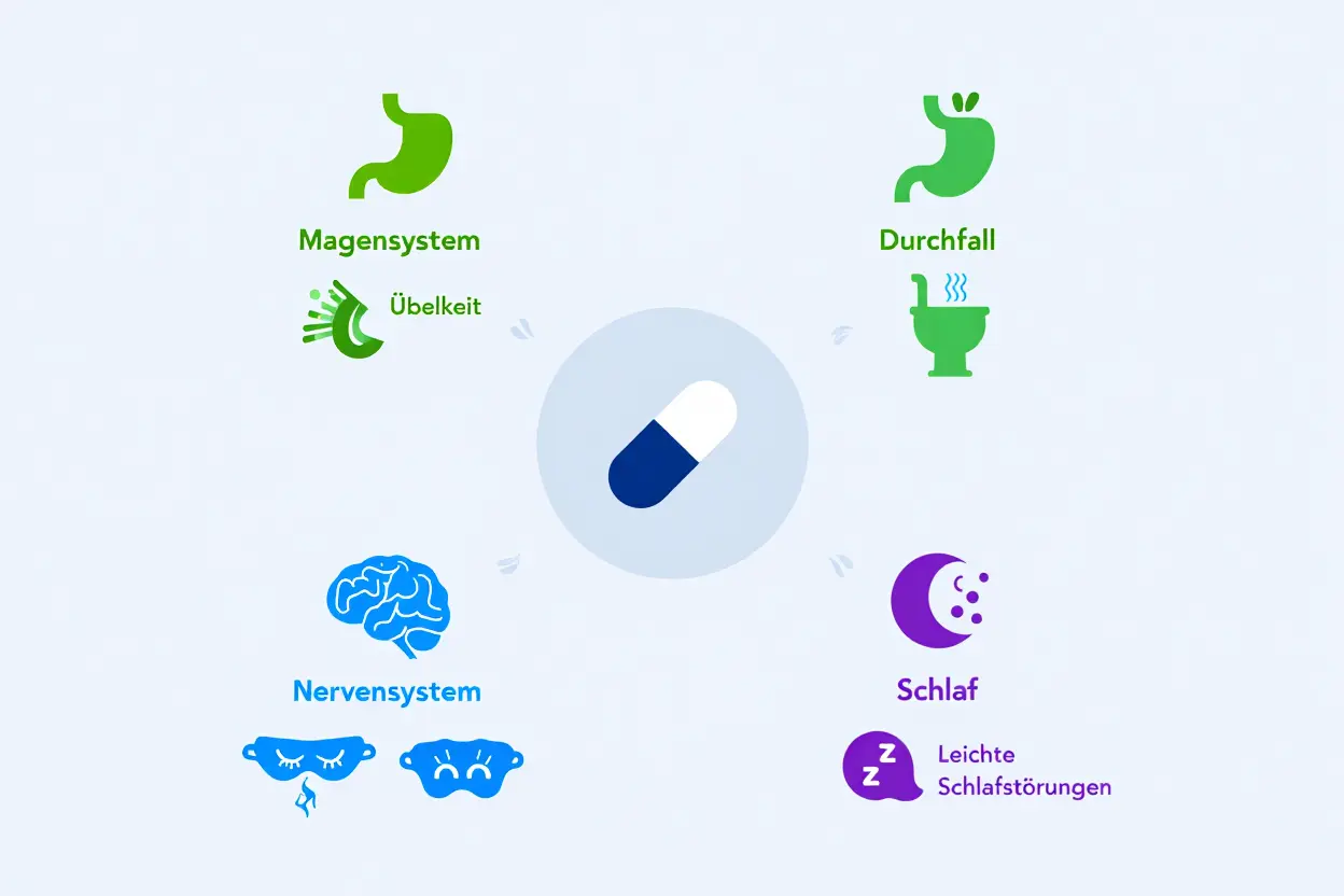 Mögliche Nebenwirkungen von 5-HTP