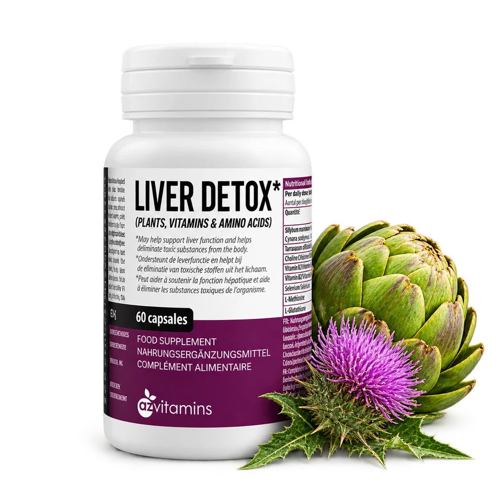 Liver Detox mit Artischocke und Mariendistel